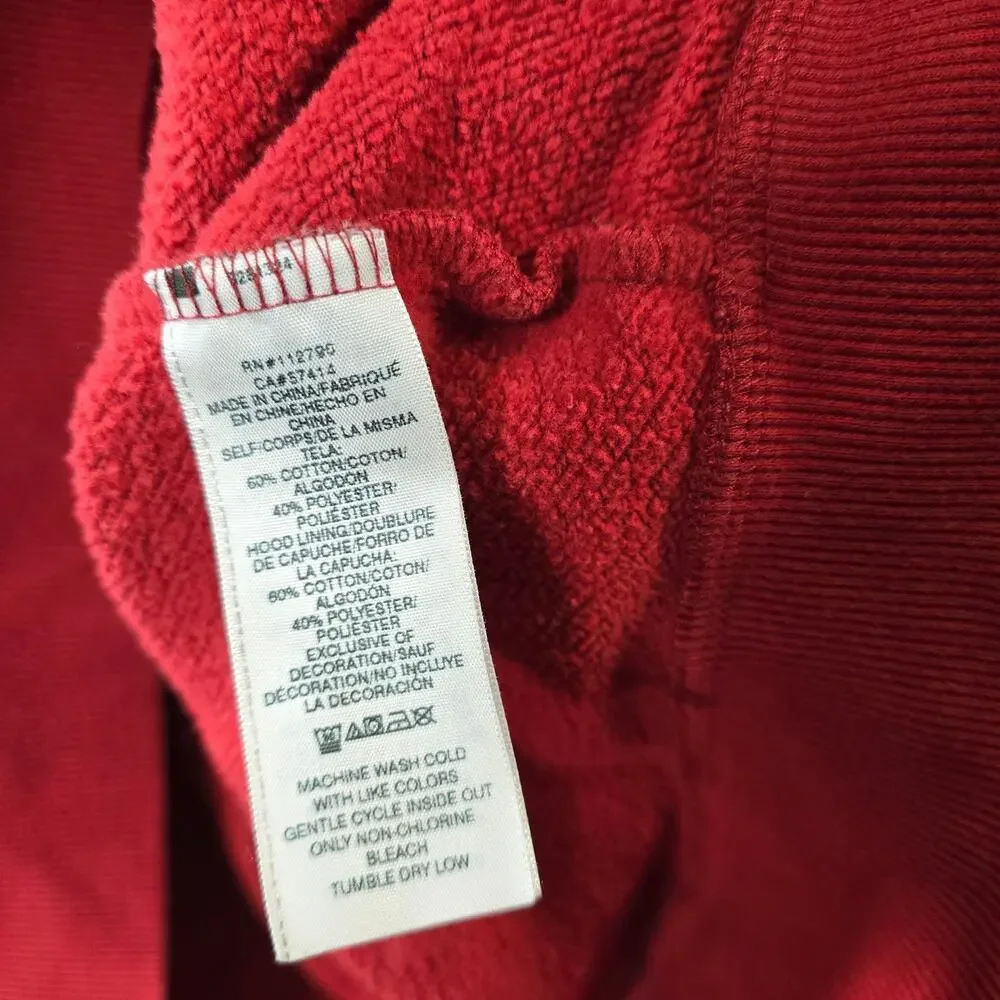 Men's True Religion Buddha Full Zip Hoodie Sweatshirt Size Large